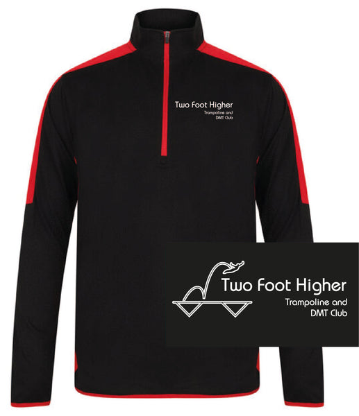 Two Foot Higher 1/4 Zip Tracksuit Top